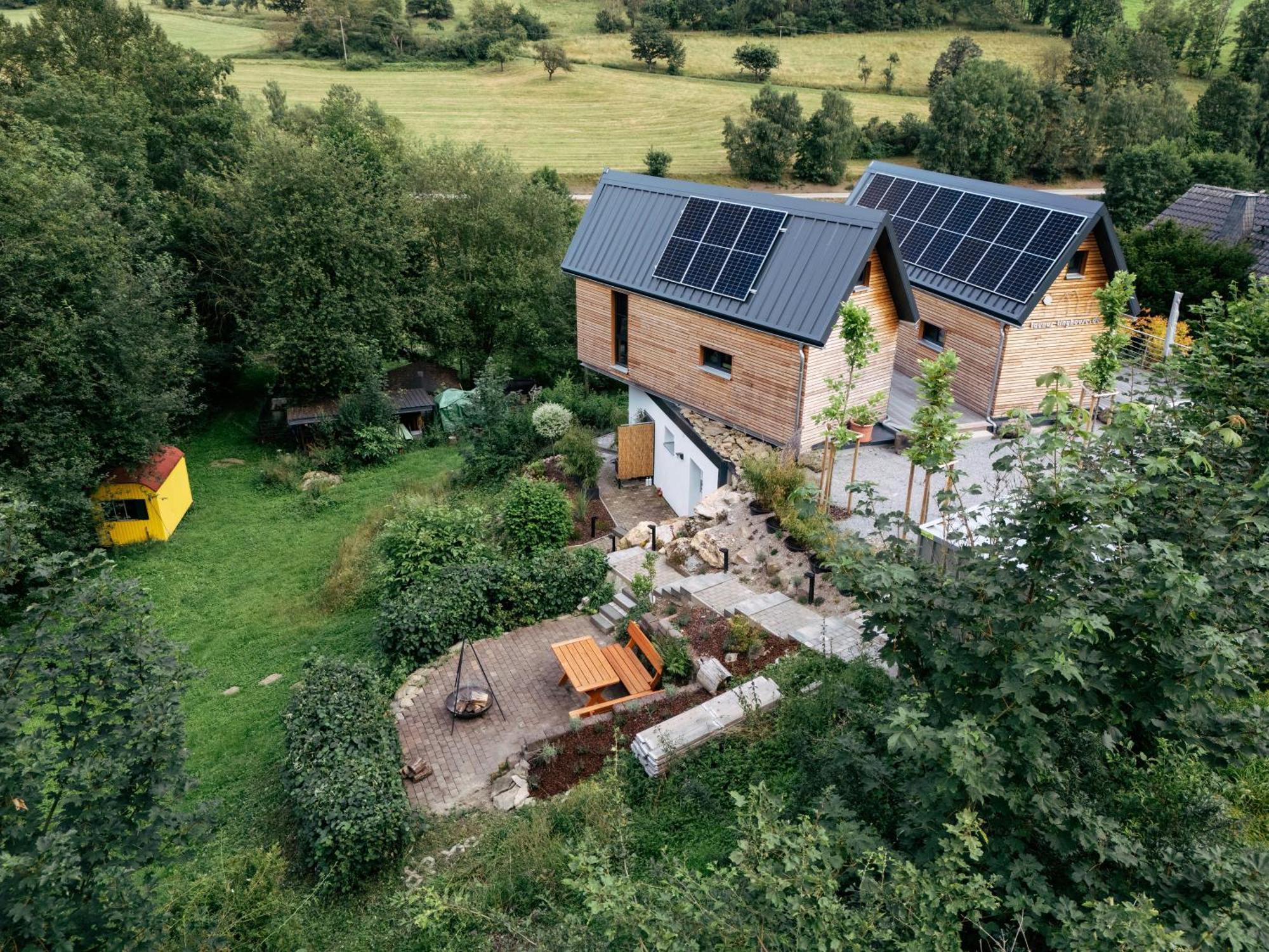 Villa Taunus Tinyhouse Weilrod Exterior foto